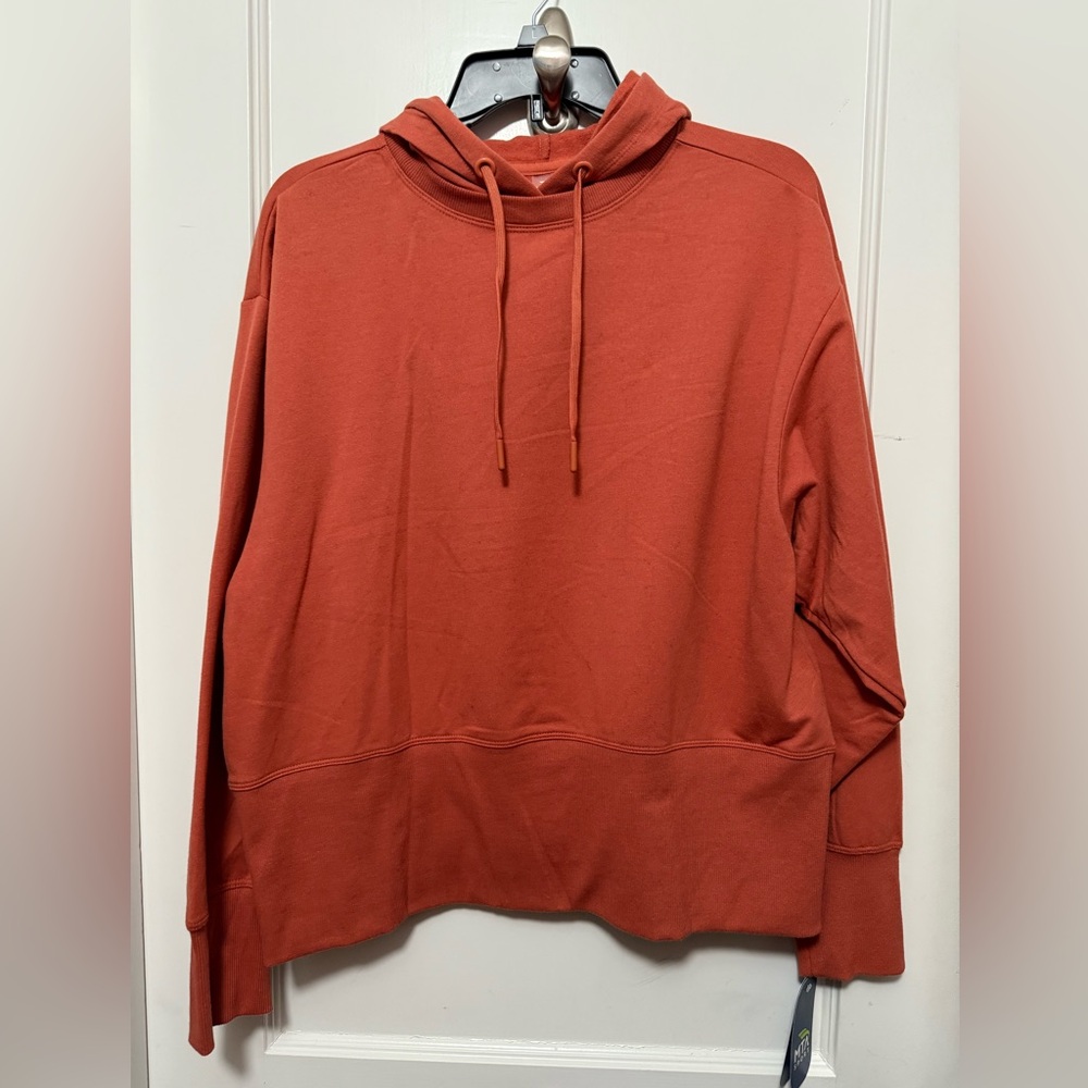 NWT MTA Sport Rust Orange Hoodie